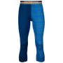 Muške tajice 3/4 Ortovox 185 Rock'N'Wool Short Pants plava JustBlue