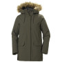 Ženska zimska jakna Helly Hansen W Classic Parka tamno zelena Beluga