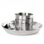 Trepetarijski set GSI Outdoors Glacier Stainless 1 Person Set