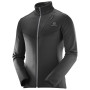 Muška dukserica Salomon Discovery Fz M crna Black