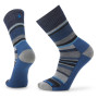 Muške čarape Smartwool Everyday Light Cushion Saturnsphere Crew siva/plava