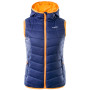 Ženski prsluk Hi-Tec Lady Solnis plava EveningBlue/GrenadineOrange