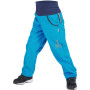 Dječje softshell hlače Unuo Fleece plava
