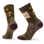 Ženske čarape Smartwool W Hike Full Cushion Alpine Perch Crew smeđa