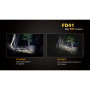 Set LED svjetala Fenix FD41 + 2600 mAh Aku s USB Feni