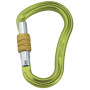 Karabiner Rock Empire Carabiner HMS Magnum Screw zelena Lightgreen
