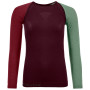 Ženska termo majica Ortovox 120 Comp Light Long Sleeve W crvena DarkWine