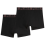 Muške bokserice Puma Striped Elastic Boxers 2P black