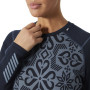 Ženska funkcionalna majica Helly Hansen W Lifa Merino Midw Gra Crew