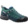 Ženske cipele Salewa Wildfire S GTX zelena/plava Cypress/RiverBlue
