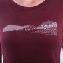 Ženska majica Sensor Merino Air Pt Hills dl.rukáv