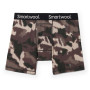 Muške funkcionalne bokserice Smartwool M Merino Print Boxer Brief Boxed smeđa