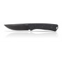 Nož Acta non verba P200 DLC/Plain Edge - Kydex crna Black