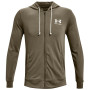 Muška dukserica Under Armour Rival Terry LC FZ zelena