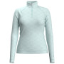 Ženska termo majica Smartwool W Classic Thermal Merino BL 1/4 ZB svijetlo plava
