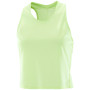 Ženska majica bez rukava Salomon Sense Aero Short Tank W zelena Butterfly