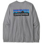 Muška majica Patagonia P-6 Logo Responsibili Tee LS