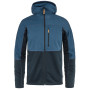 Muške funkcionalne majice dugih rukava Fjällräven Abisko Trail Fleece tamno plava