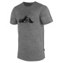 Muška majica Warg Merino Mountain 165 Short Comfy siva