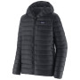 Muška pernata jakna Patagonia Down Sweater Hoody crna