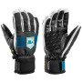 Rukavice za skijanje Leki Patrol 3D Junior crna/plava graphite-petrol