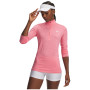 Ženska funkcionalna majica Under Armour Tech 1/2 Zip- Twist ružičasta Pink