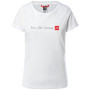 Ženska majica The North Face W S/S Neverstopexploring Tee bijela/crvena TnfWhite/TnfRed