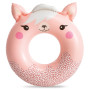 Kolut na napuhavanje Intex Cute Animal Tubes ružičasta