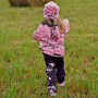 Dječje softshell hlače WAMU Purple