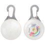 Svjetlo za psa Nite Ize Spotlit Rechargeable Collar Light - Disc-O Tech bijela Disc-O Tech