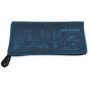 Ručnik Pinguin Micro Towel XL 75x150 Map plava Blue