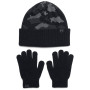 Kapa Under Armour B Beanie/Glove Combo Black