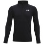 Dječja funkcionalna majica Under Armour Tech 2.0 1/2 Zip crna