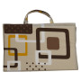 Ležaljka za plažu Yate Plážové lehátko smeđa Brown/BeigeWithPattern