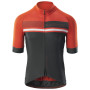 Muški biciklistički dres Radvik Foxtrot Gts crna/crvena Tangarine Tango/Forest Night