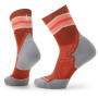 Ženske čarape Smartwool W Run Targeted Cushion Mid Crew narančasta/siva