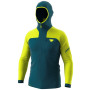 Muška jakna Dynafit Speed Ptc Hooded Jkt M plava/zelena lime punch/8810
