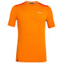 Muška majica Salewa Pedroc Hybrid 2 Dry M S/S Tee narančasta DawnMelange