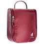 Toaletna torba Deuter Wash Center I crvena cranberry-maron