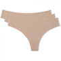 Ženske gaćice Under Armour PS Thong 3 Pack bež