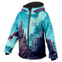 Dječja softshell jakna WAMU Dragon Fantasy plava BLUE