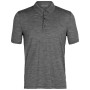 Muška majica Icebreaker Men Tech Lite II SS Polo 2021 siva