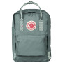 Ruksak Fjällräven Kanken 13" siva/zelena 664-904 Frost Green-Chess Pattern