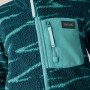 Dječja funkcionalna dukserica Regatta Junior Frankie Warm Fleece Mediterranea Zebra