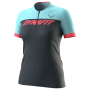 Ženski biciklistički dres Dynafit Ride Light 1/2 Zip SS Tee W plava/crna