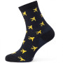 Čarape Warg Happy Merino M Airplane