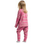 Dječje funkcionalno donje rublje Didriksons Jadis Kids Pr Set 5 Path Heather Pink