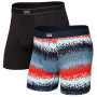 Bokserice Saxx Daytripper Boxer Brief Fly 2Pk crna