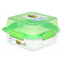 Kutija za hranu Sistema Square Lunch Stack TO GO 1,24l