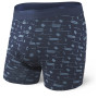 Bokserice Saxx Platinum Boxer Brief Fly siva/plava NavyKimono